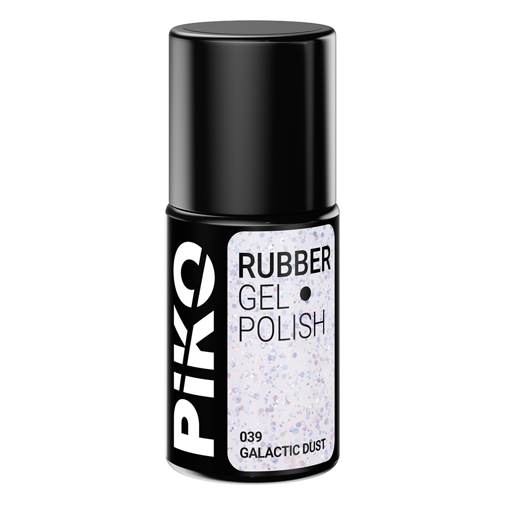 Oja semipermanenta Piko, Rubber, 7ml, 039 Galactic Dust, [2],https:lilarossa.ro
