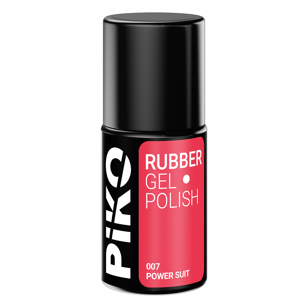 Oja semipermanenta Piko, Rubber, 7ml, 007 Power Suit, [2],https:lilarossa.ro