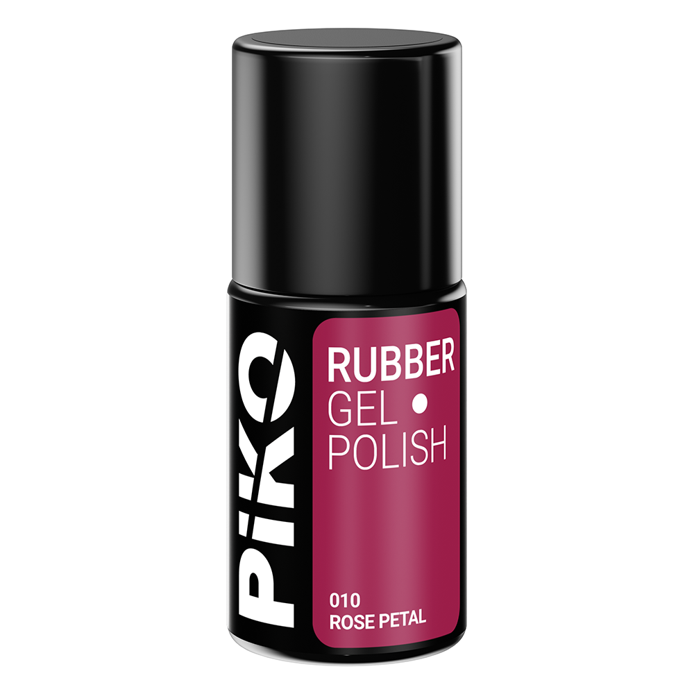 Oja semipermanenta Piko, Rubber, 7ml, 010 Rose Petal, [2],https:lilarossa.ro