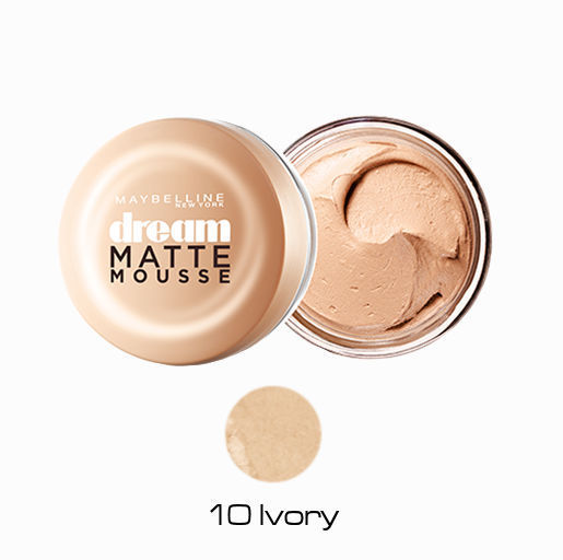 Maybelline Dream Mat Mousse 10 Ivory poza