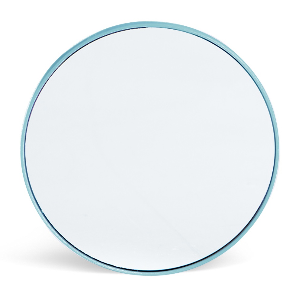 Oglinda cosmetica blue IDC INSTITUTE MIRROR X10 MAGNIFICATION, 8x8 cm