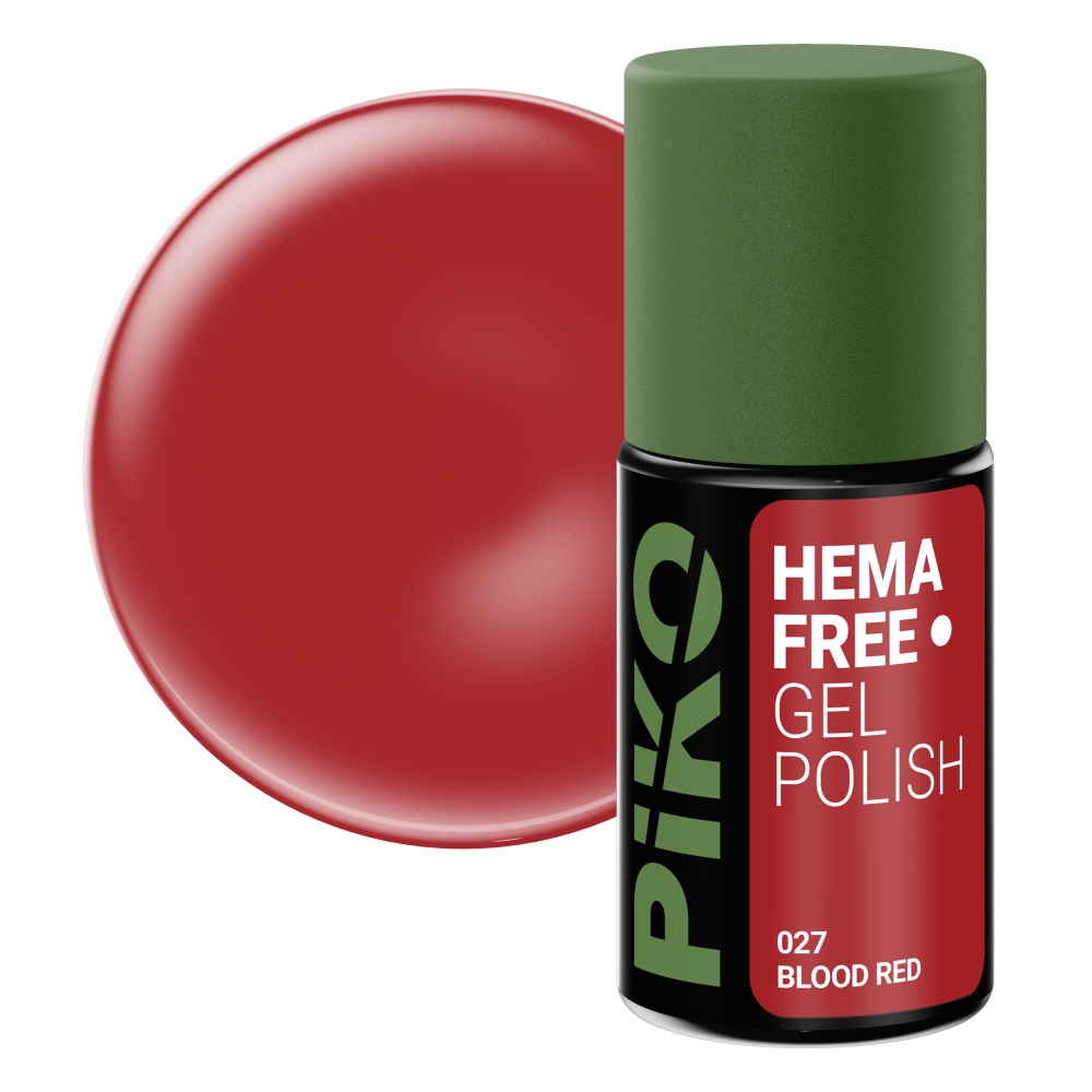 Oja semipermanenta Piko Hema Free 027 Blood Red