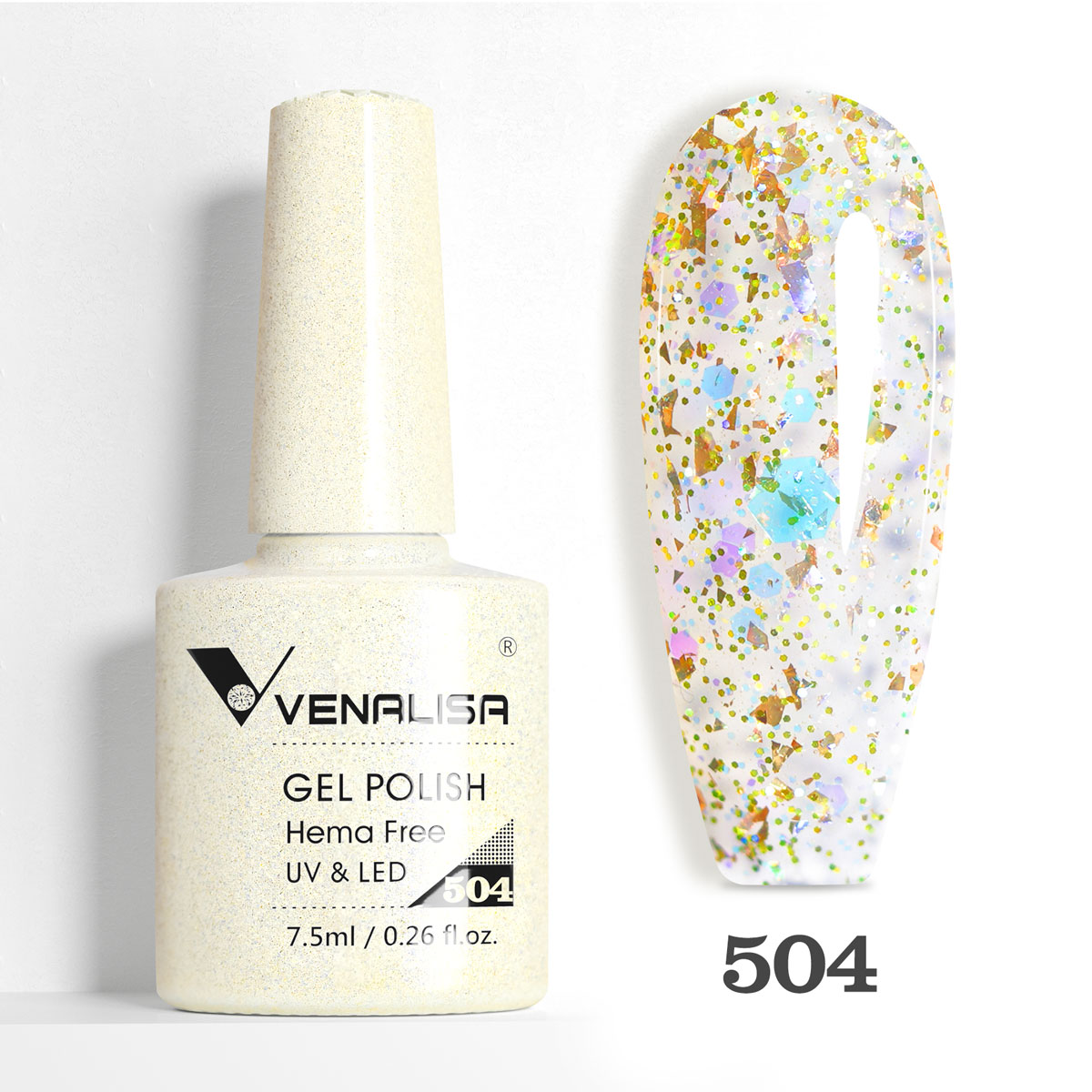 Oja semipermanenta Venalisa VIP5 Hema-Free 7.5 ml 504