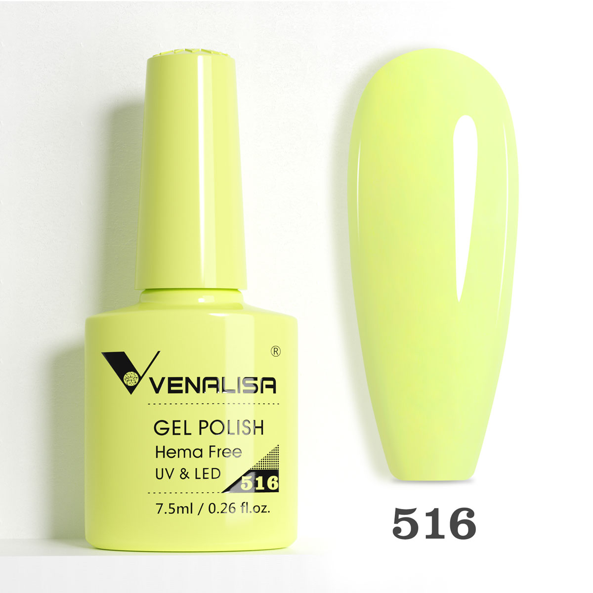 Oja semipermanenta Venalisa VIP5 Hema-Free 7.5 ml 516