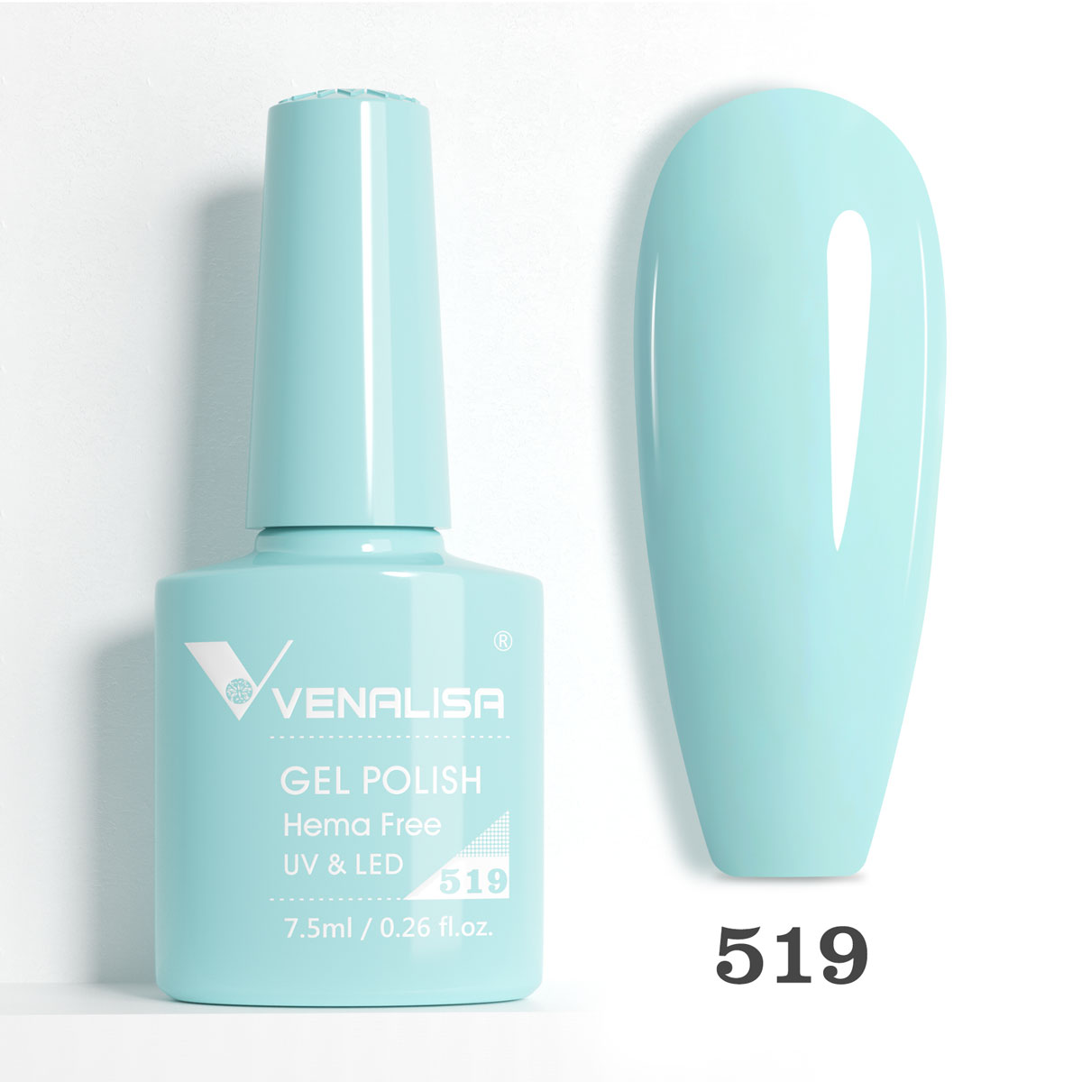 Oja semipermanenta Venalisa VIP5 Hema-Free 7.5 ml 519