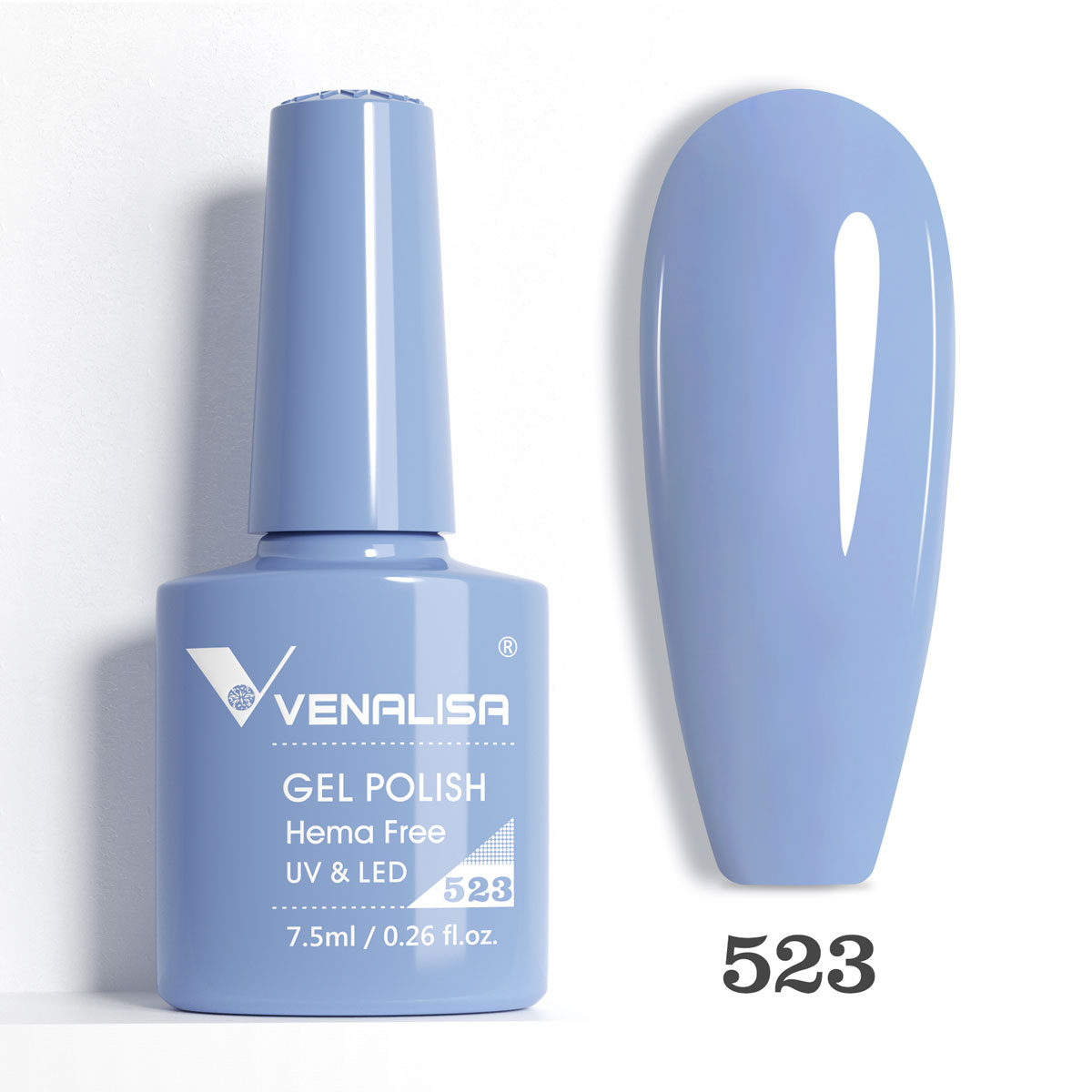 Oja semipermanenta Venalisa VIP5 Hema-Free 7.5 ml 523