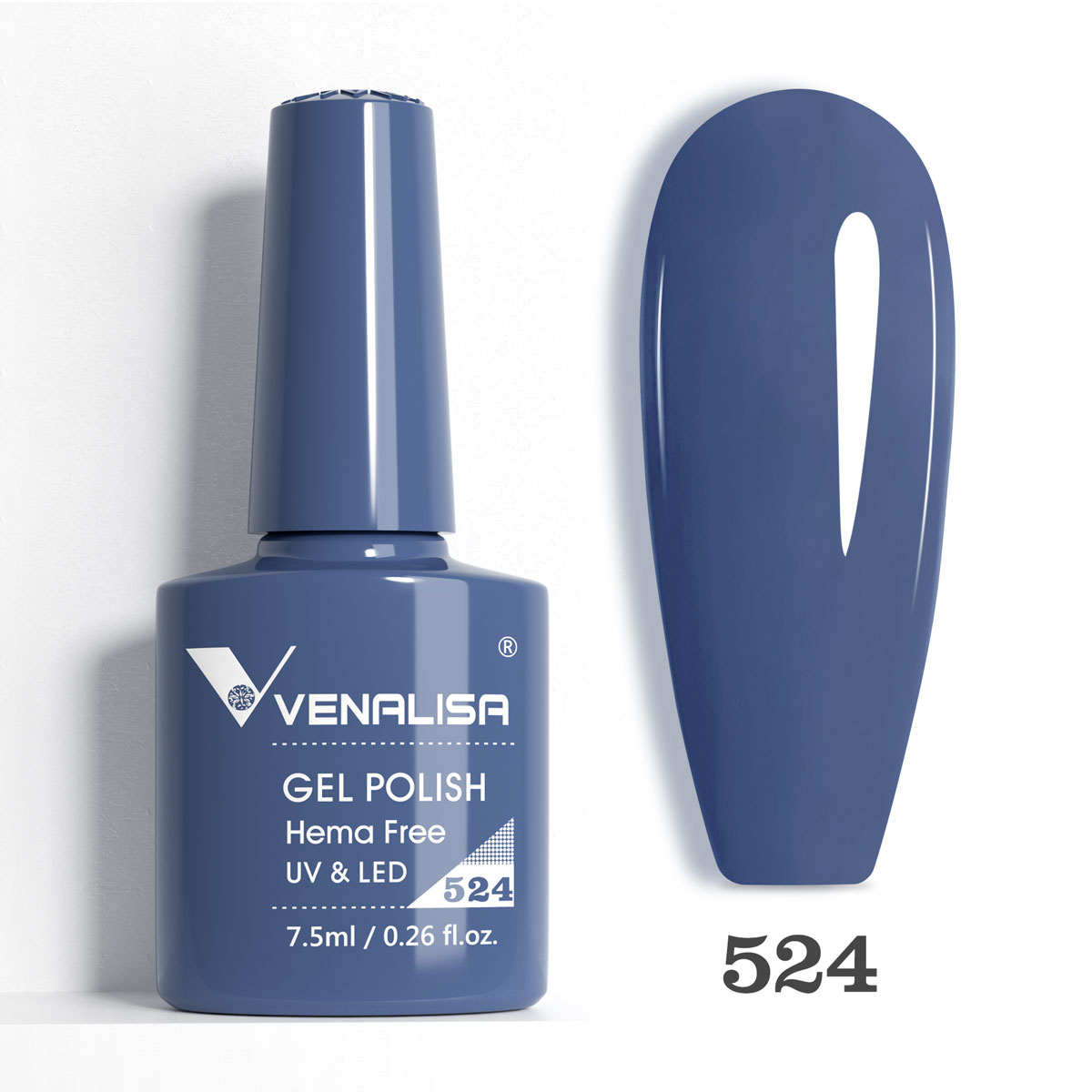 Oja semipermanenta Venalisa VIP5 Hema-Free 7.5 ml 524