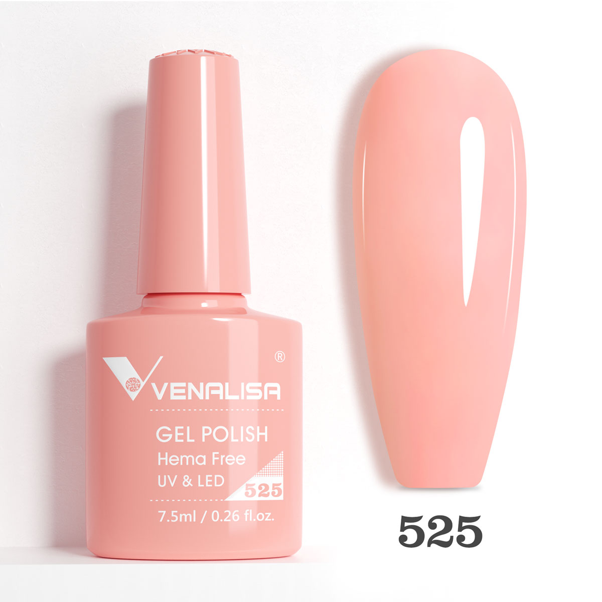 Oja semipermanenta Venalisa VIP5 Hema-Free 7.5 ml 525