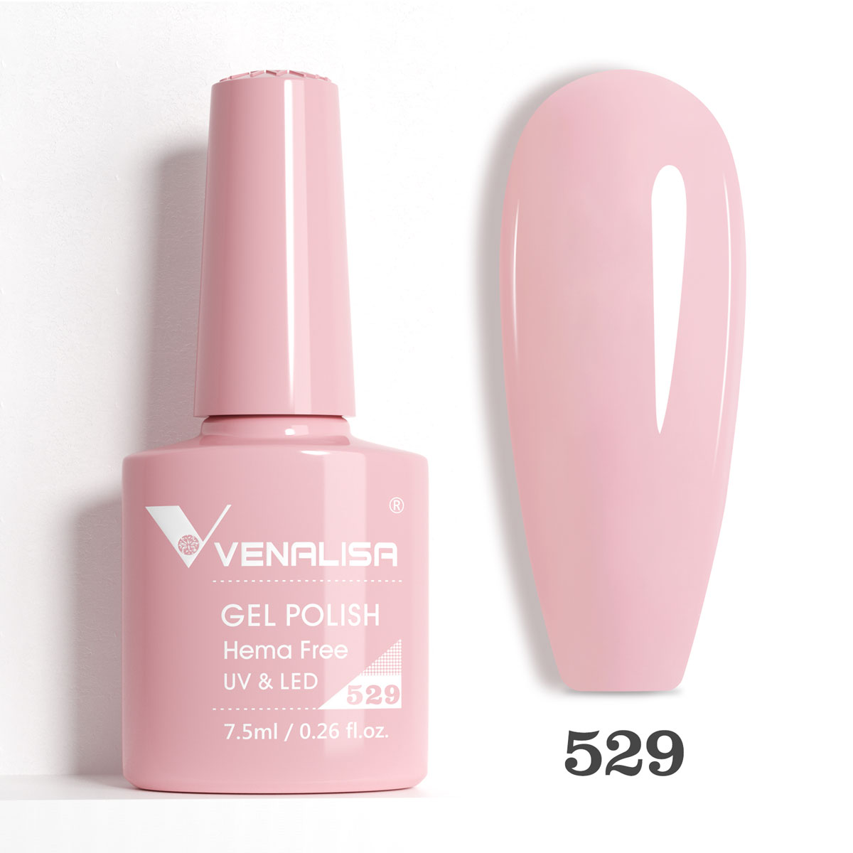 Oja semipermanenta Venalisa VIP5 Hema-Free 7.5 ml 529