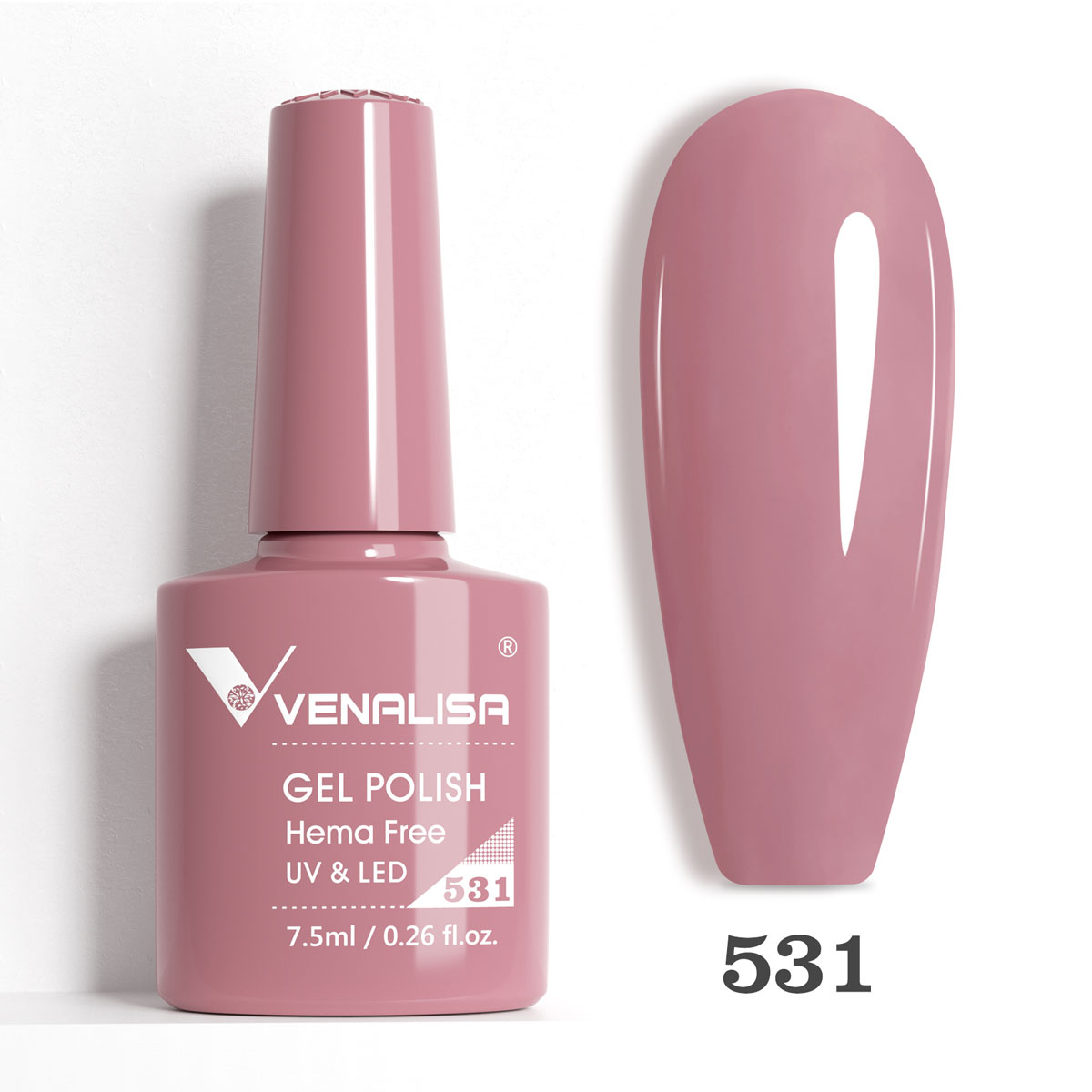Oja semipermanenta Venalisa VIP5 Hema-Free 7.5 ml 531