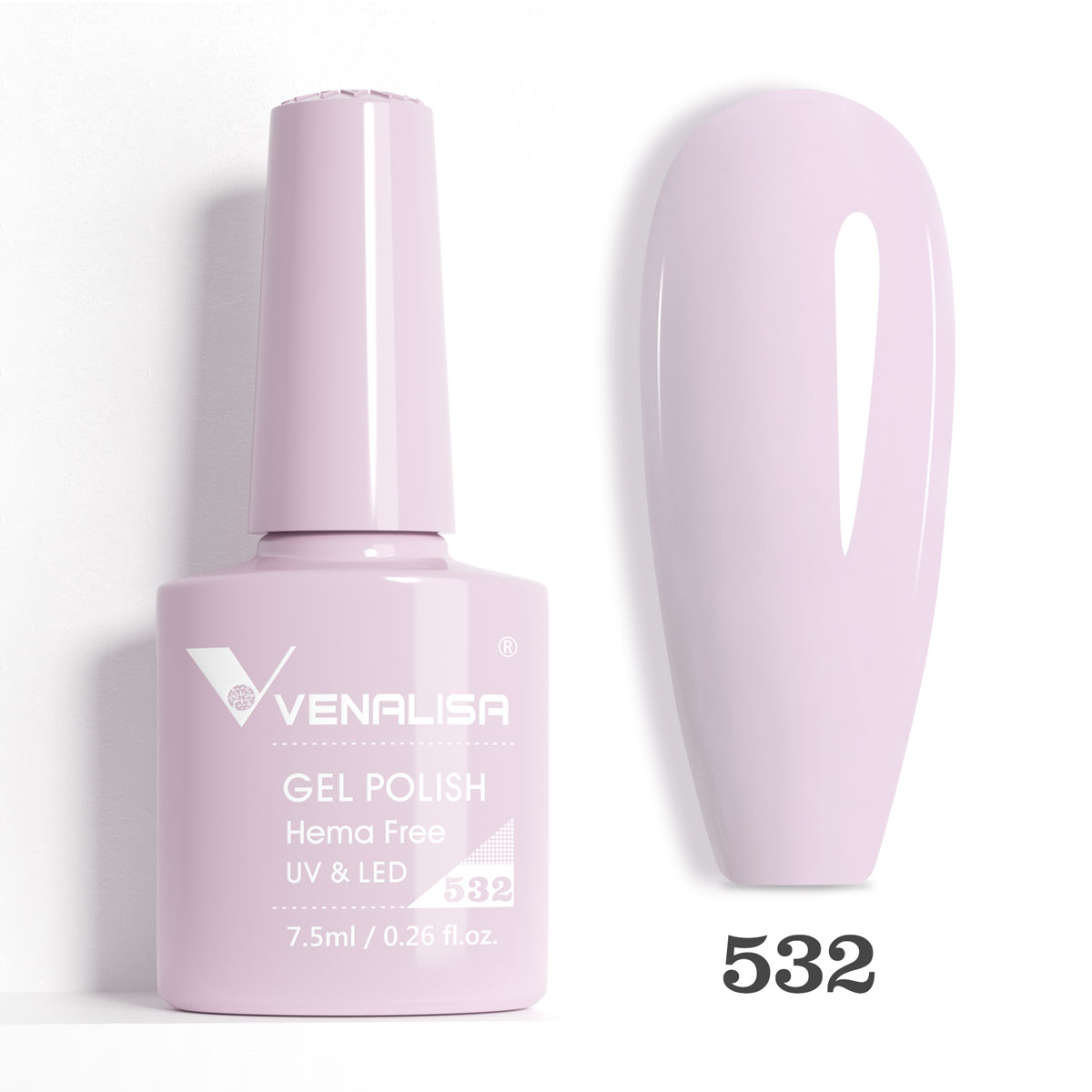 Oja semipermanenta Venalisa VIP5 Hema-Free 7.5 ml 532