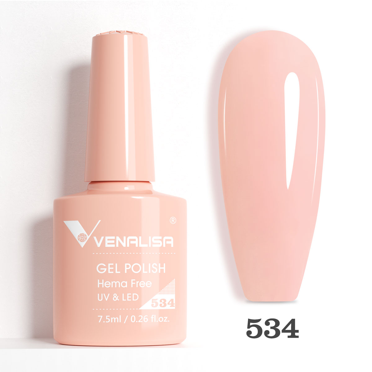 Oja semipermanenta Venalisa VIP5 Hema-Free 7.5 ml 534