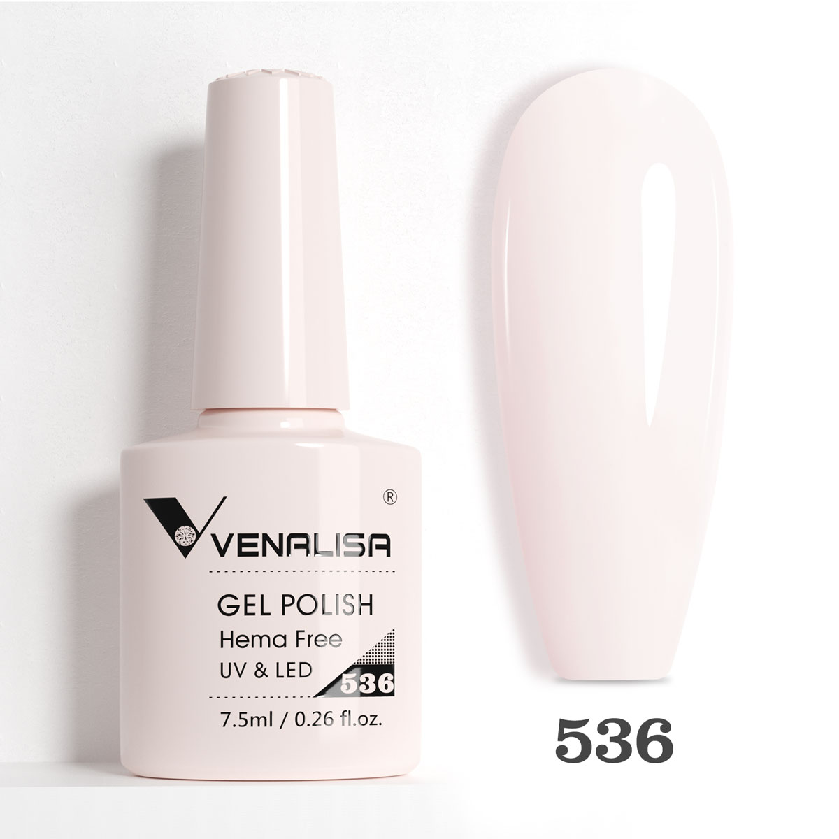 Oja semipermanenta Venalisa VIP5 Hema-Free 7.5 ml 536