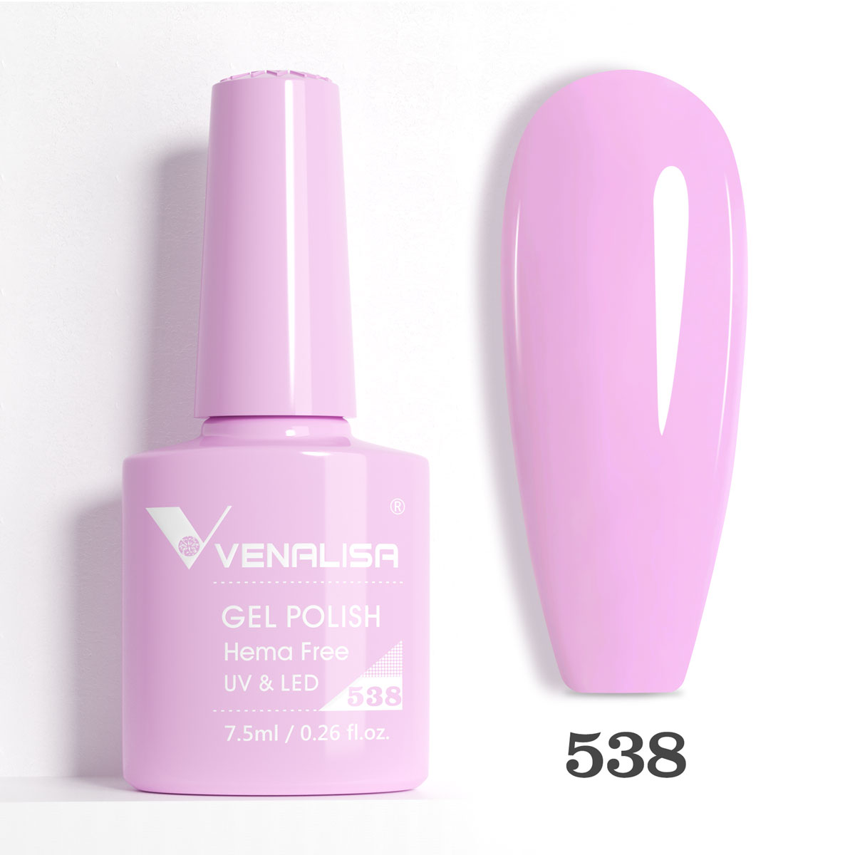 Oja semipermanenta Venalisa VIP5 Hema-Free 7.5 ml 538