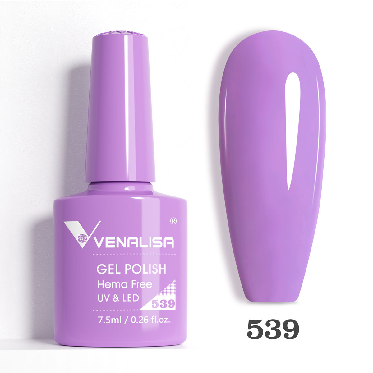 Oja semipermanenta Venalisa VIP5 Hema-Free 7.5 ml 539