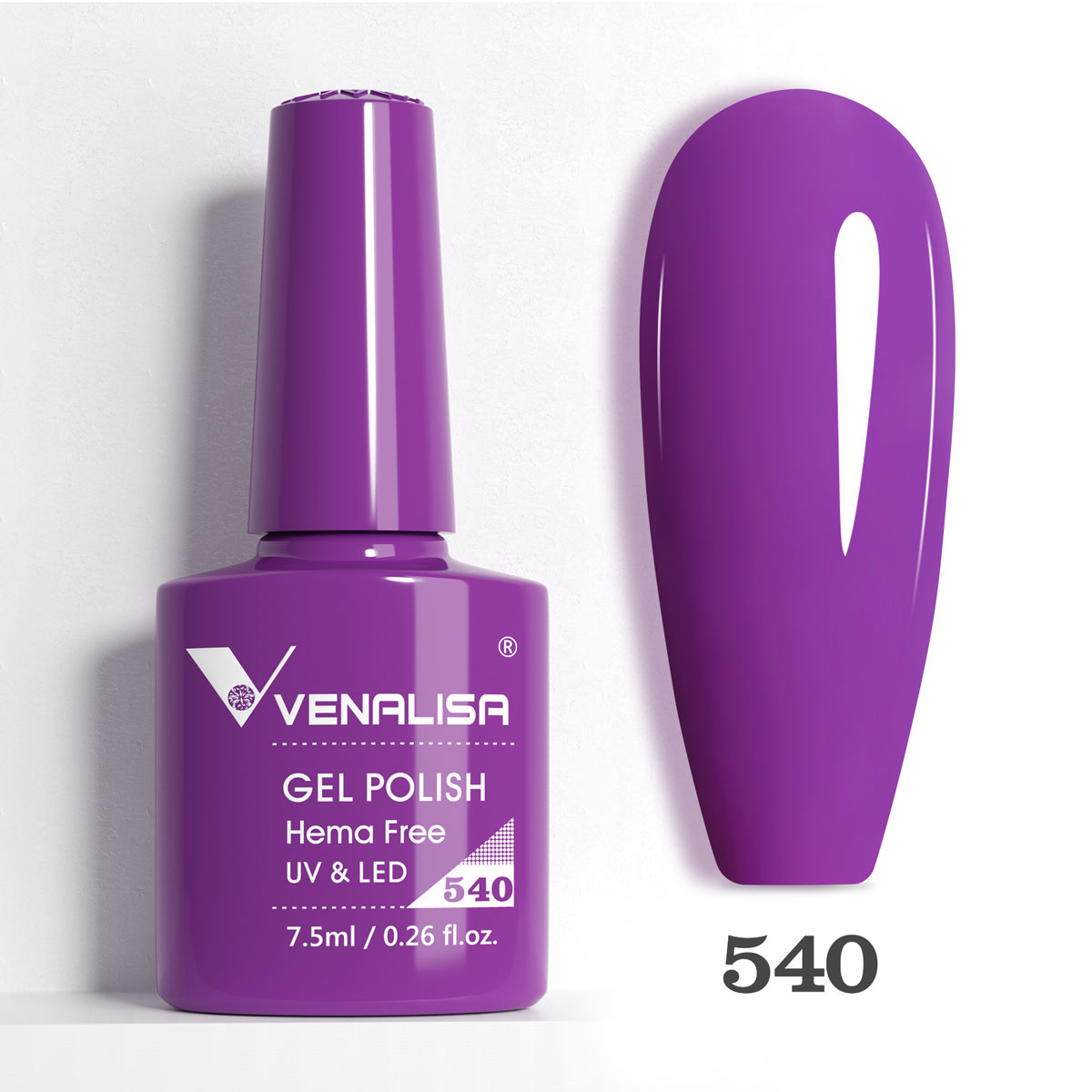 Oja semipermanenta Venalisa VIP5 Hema-Free 7.5 ml 540