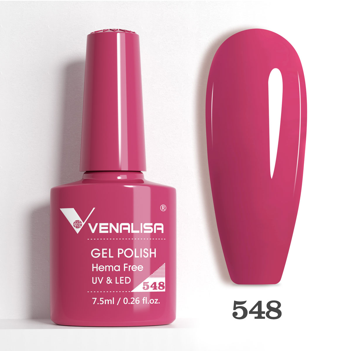Oja semipermanenta Venalisa VIP5 Hema-Free 7.5 ml 548