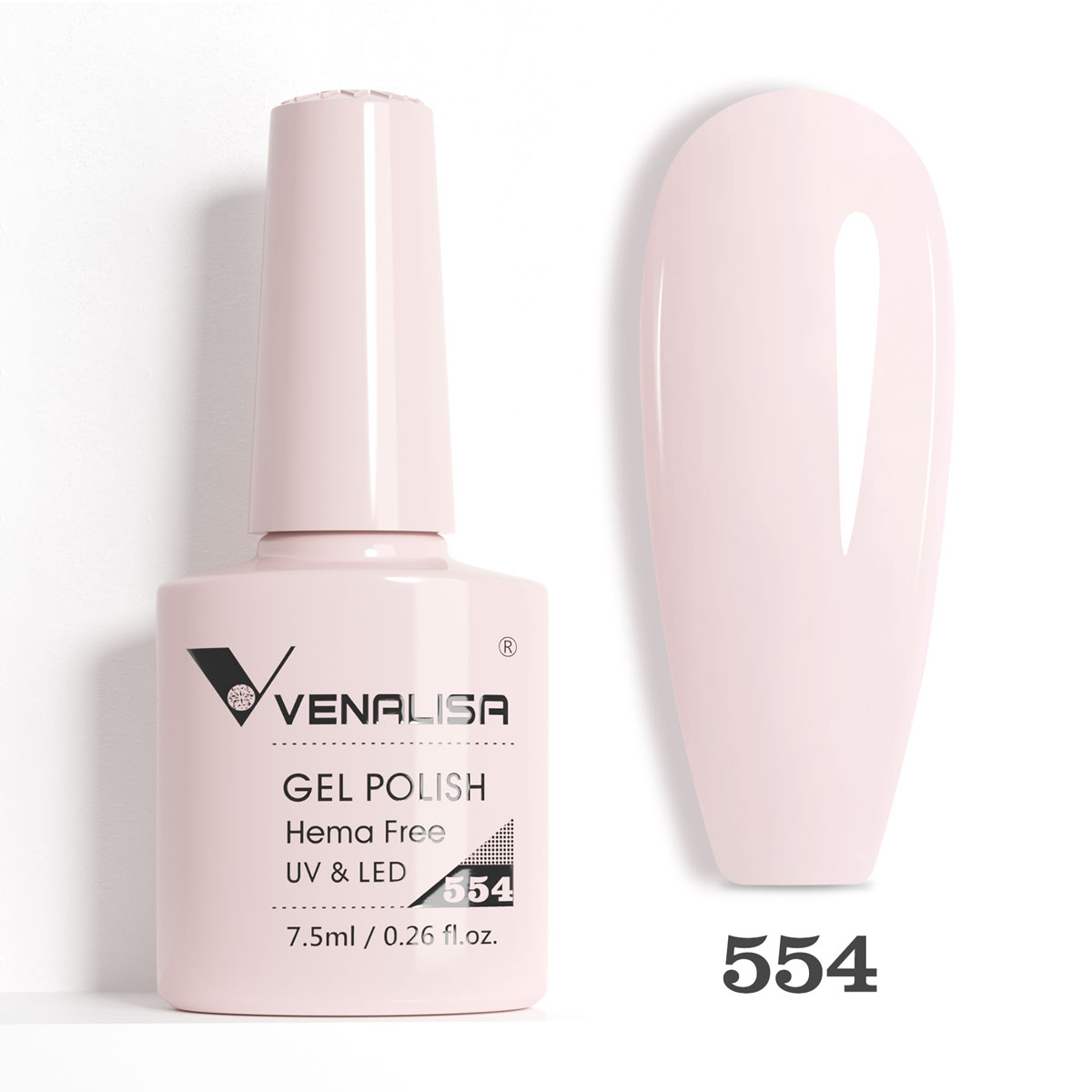 Oja semipermanenta Venalisa VIP5 Hema-Free 7.5 ml 554