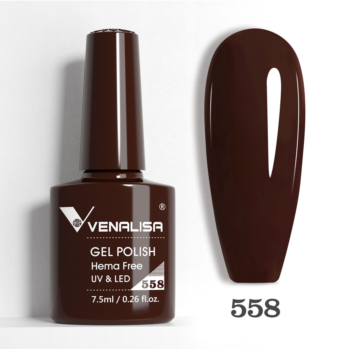 Oja semipermanenta Venalisa VIP5 Hema-Free 7.5 ml 558