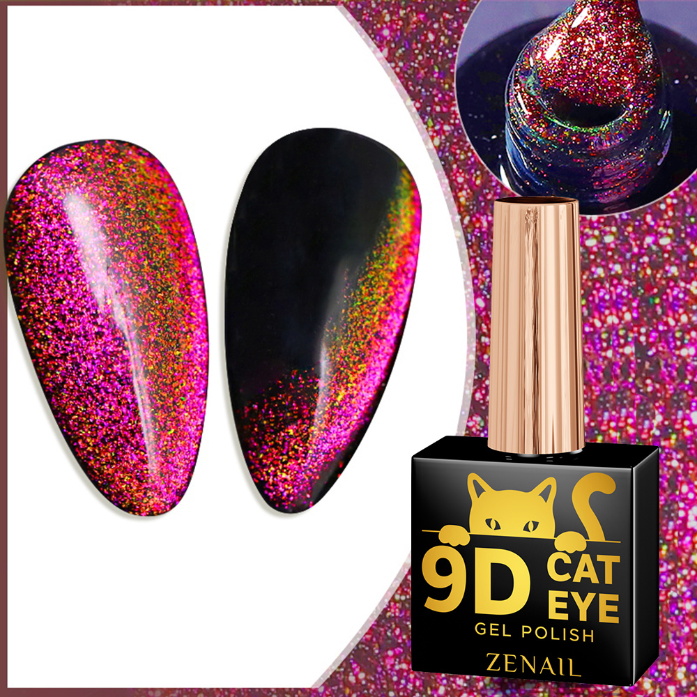 oja semipermanenta Zenail 9D Cat Eyes 10 ml 08