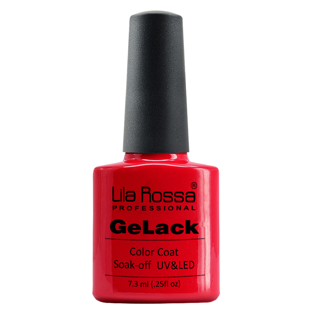 Oja semipermanenta Lila Rossa Gelack, 051 Red, 7.3 ml