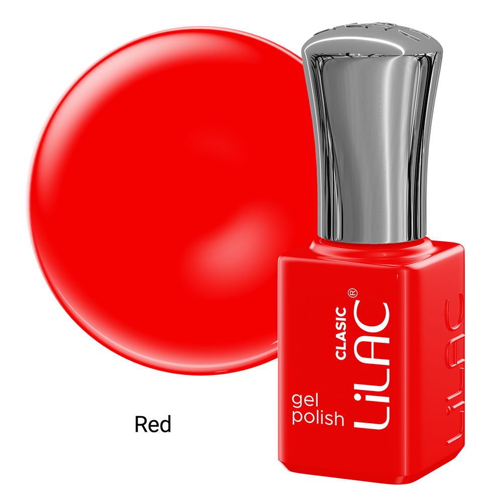 Oja semipermanenta Lilac, colectia Basic colors, 6 g, 03, Red, [3],https:lilarossa.ro