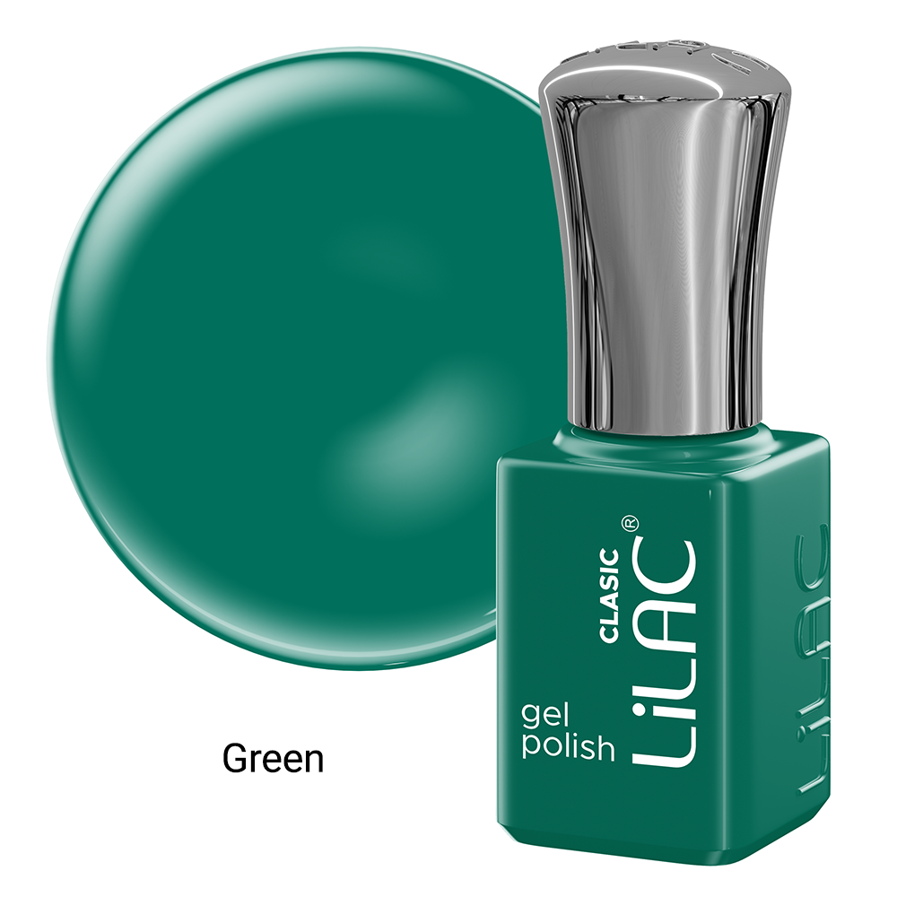 Oja semipermanenta Lilac, colectia Basic colors, 6 g, 06, Green, [3],https:lilarossa.ro