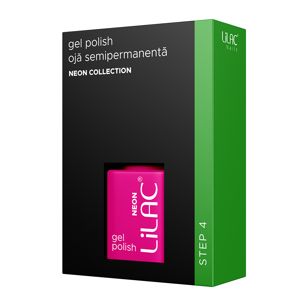 Oja semipermanenta Lilac, colectia Neon colors, 6 g, nuanta 043, [2],https:lilarossa.ro