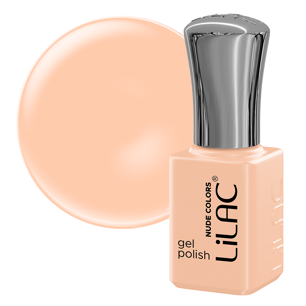 Oja semipermanenta Lilac, nude colors, 6 g, 19, champagne nude #19 imagine pret reduceri