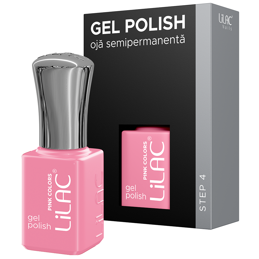 Oja semipermanenta Lilac, pink colors, 6 g, 61, miller pink, [2],https:lilarossa.ro