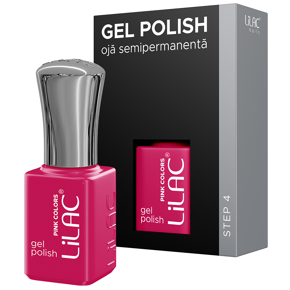 Oja semipermanenta Lilac, colectia Pink colors, 6 g, 67, Deep Pink