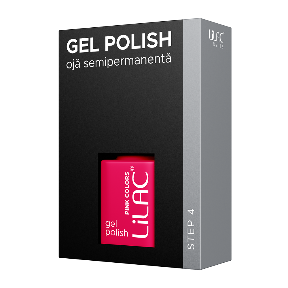Oja semipermanenta Lilac, pink colors, 6 g, 69, mexican pink, [3],https:lilarossa.ro