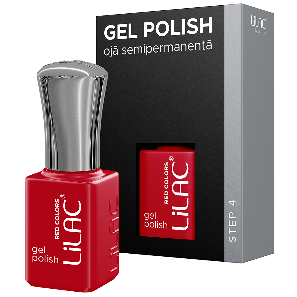 Oja semipermanenta Lilac, colectia Red colors, 6 g, 24, Cherry Red
