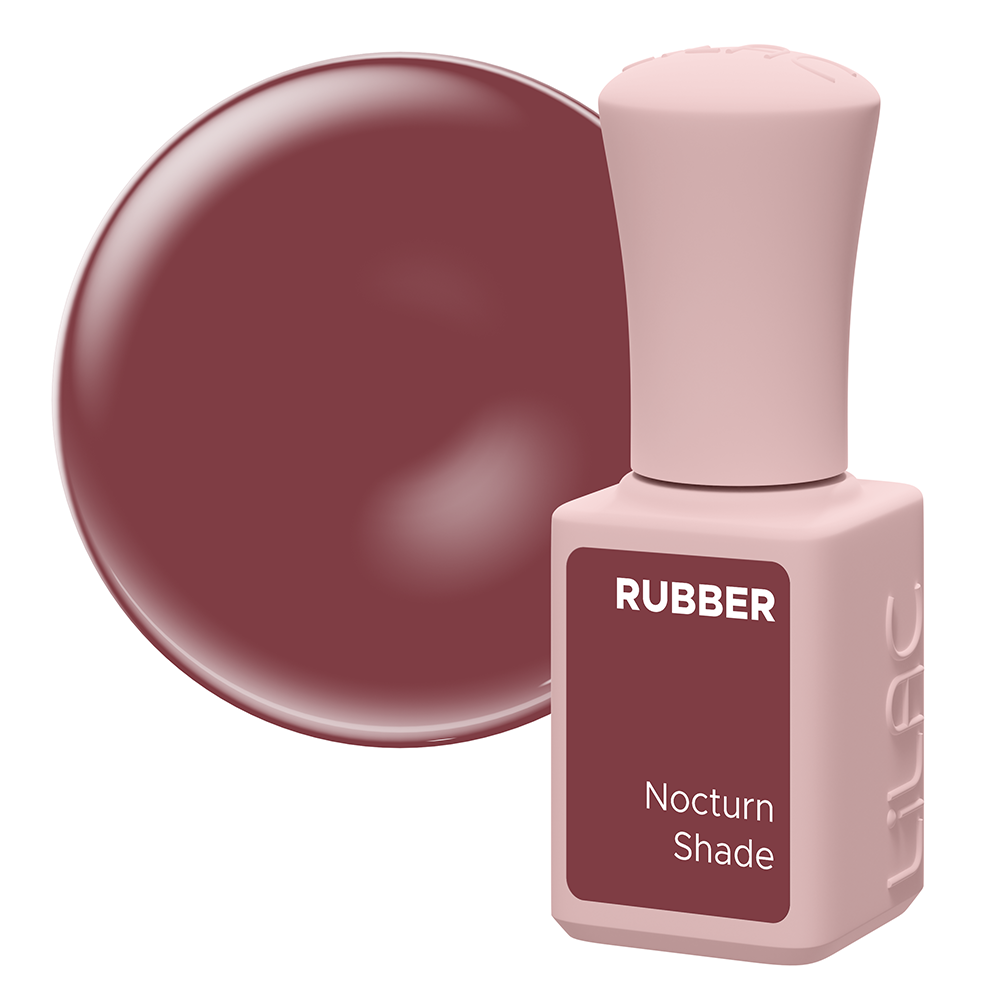 Oja semipermanenta Lilac Rubber Nocturn Shade 6 g