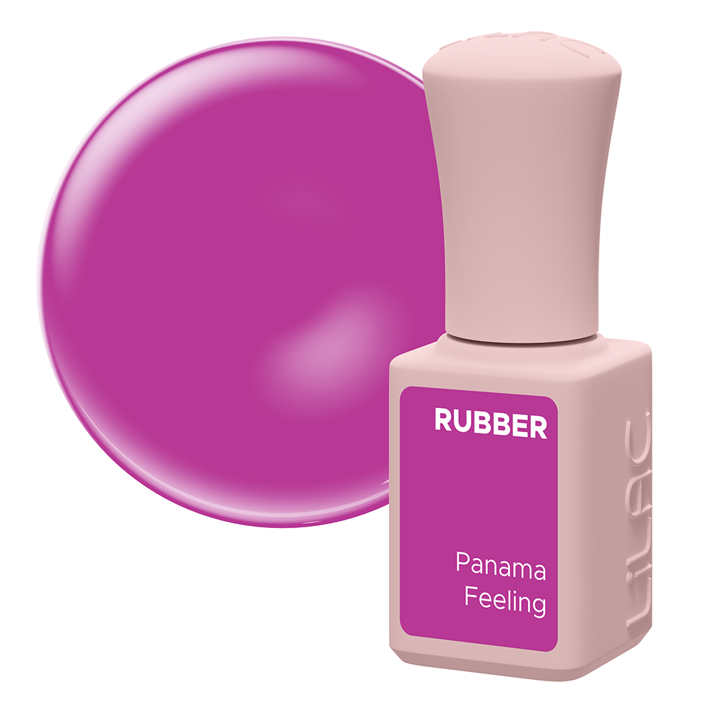 Oja semipermanenta Lilac Rubber Panama Feeling 6 g lila-rossa.ro imagine noua 2022