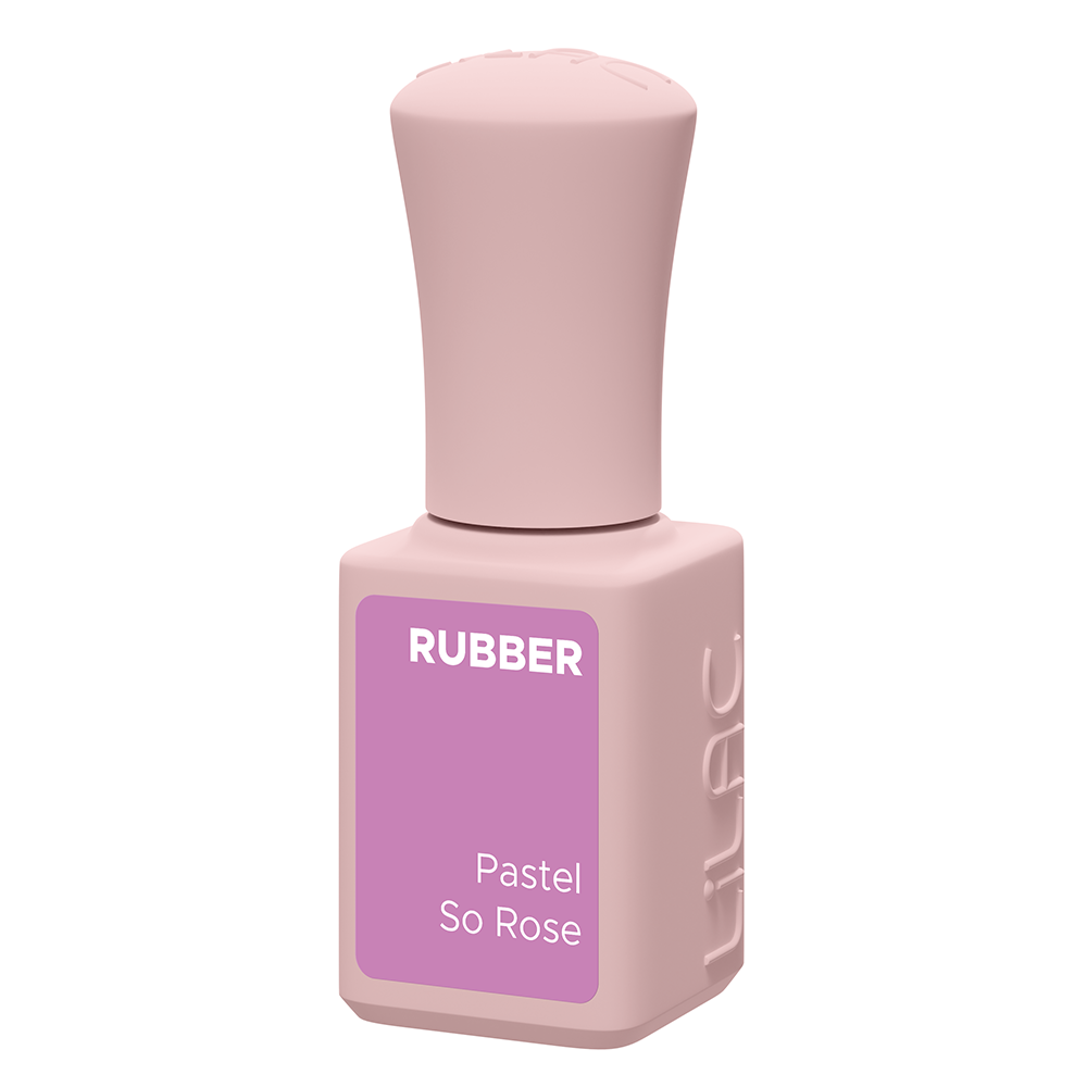 Oja semipermanenta Lilac Rubber Pastel So Rose 6 g, [3],lilarossa.ro