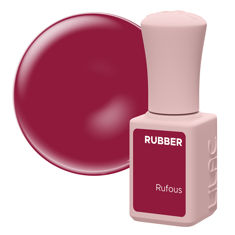 Oja semipermanenta Lilac Rubber Rufous 6 g lila-rossa.ro imagine noua 2022
