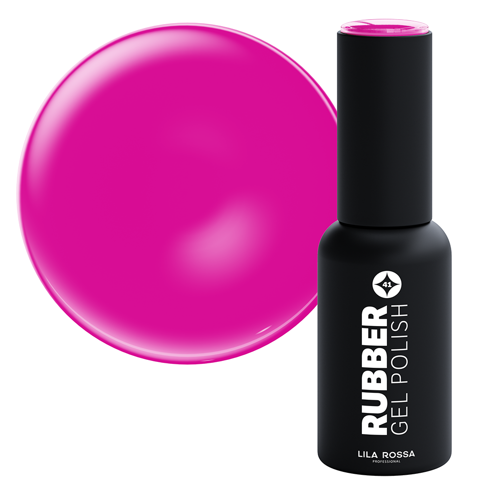 Oja semipermanenta, Lila Rossa, Rubber, 041 panama feeling, 7 ml