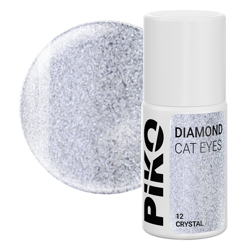 Oja semipermanenta Piko, 7 ml, Diamond Cat Eyes, 12 Crystal Cat imagine noua 2022