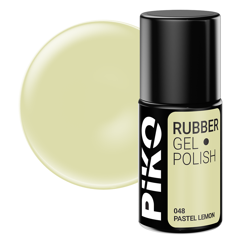 Poze Oja semipermanenta Piko, Rubber, 7 ml, 048 Pastel Lemon