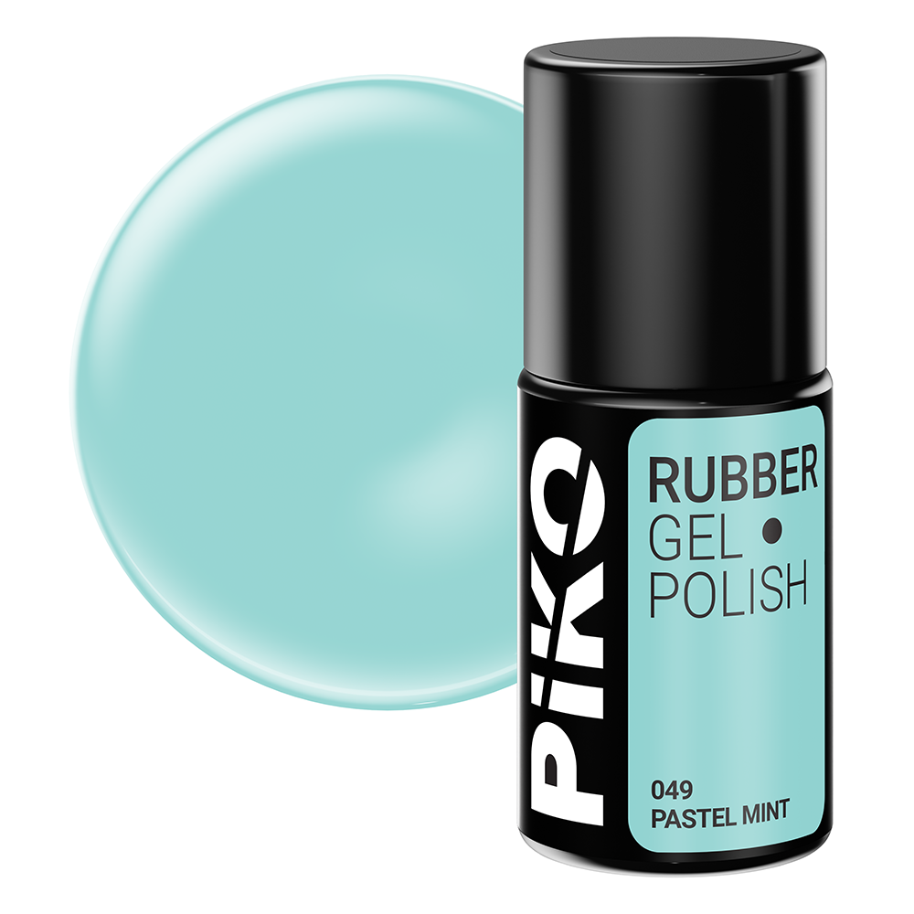 Oja semipermanenta Piko, Rubber, 7 ml, 049 Pastel Mint