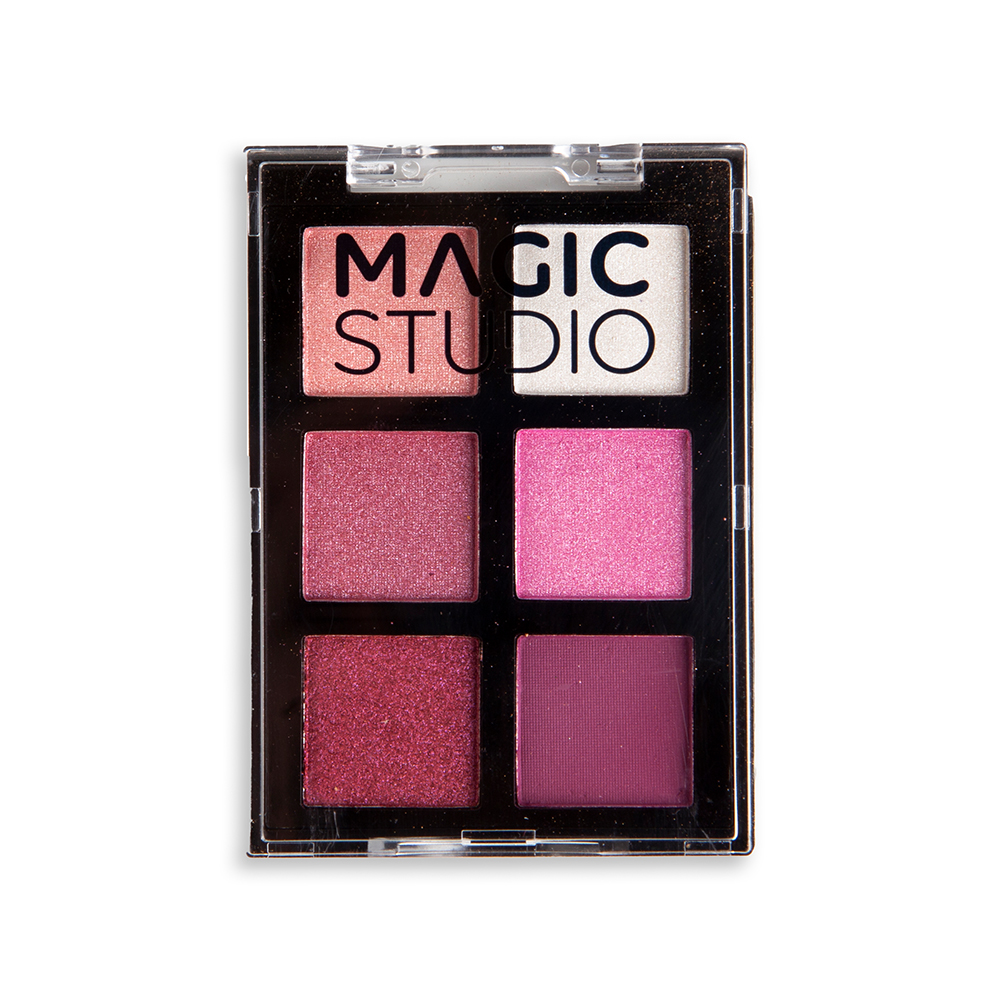 Paleta farduri, Magic Studio, 6 nuante, Pink lila-rossa.ro imagine noua 2022