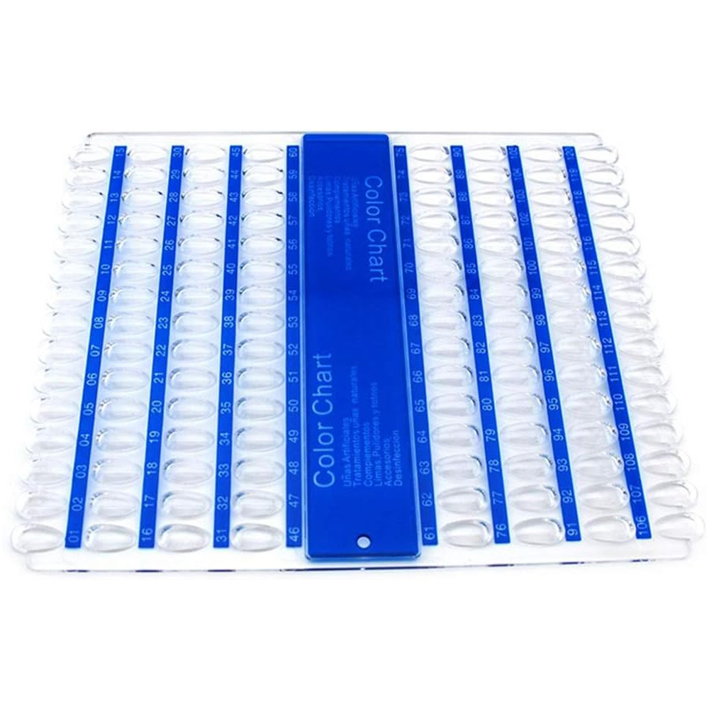 Paletar expunere culori, Display culori, 120 culori, Clear, [6],https:lilarossa.ro