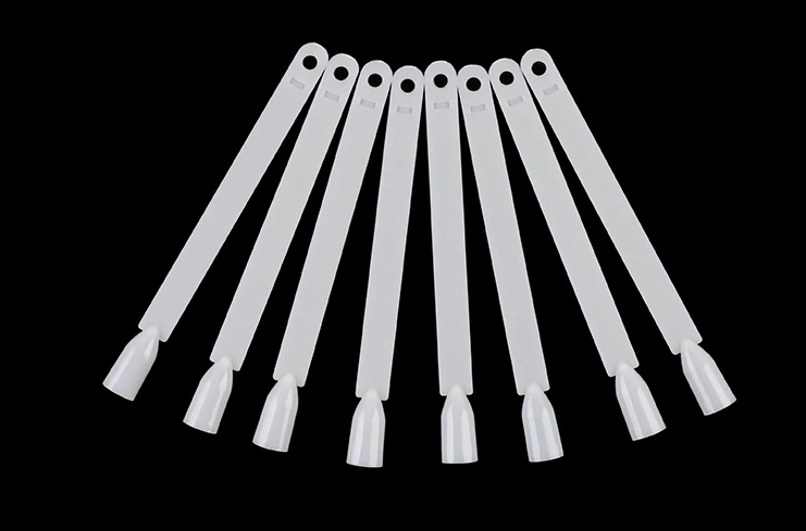 Paletar expunere culori, cu tipsuri unghii false 50 culori, Natural, [2],https:lilarossa.ro