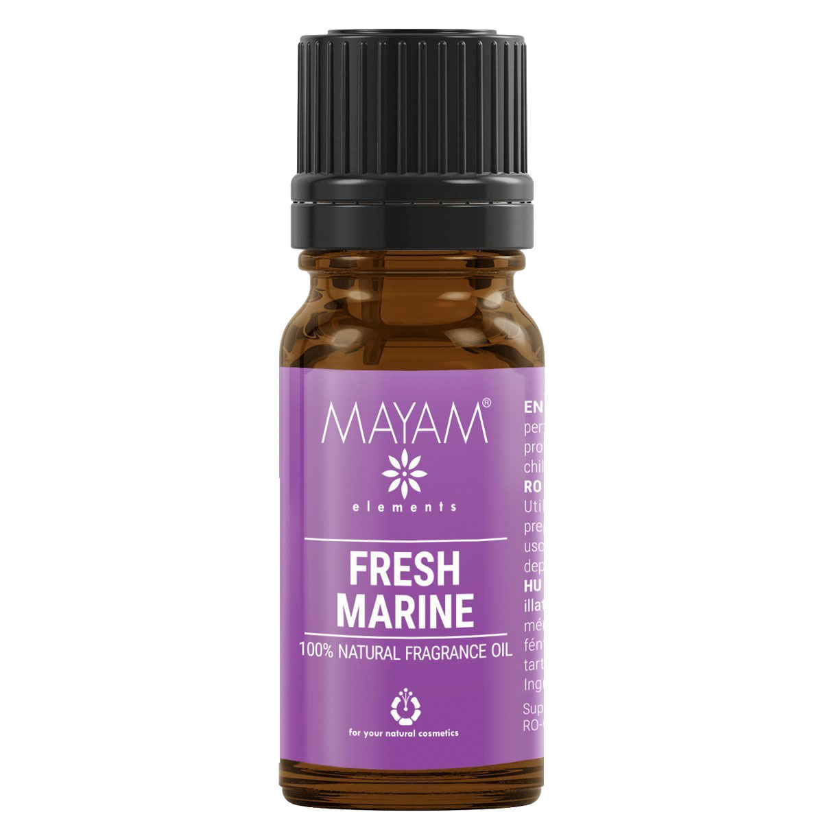 Parfumant natural Elemental, Fresh Marine, 10 ml lila-rossa.ro imagine noua 2022