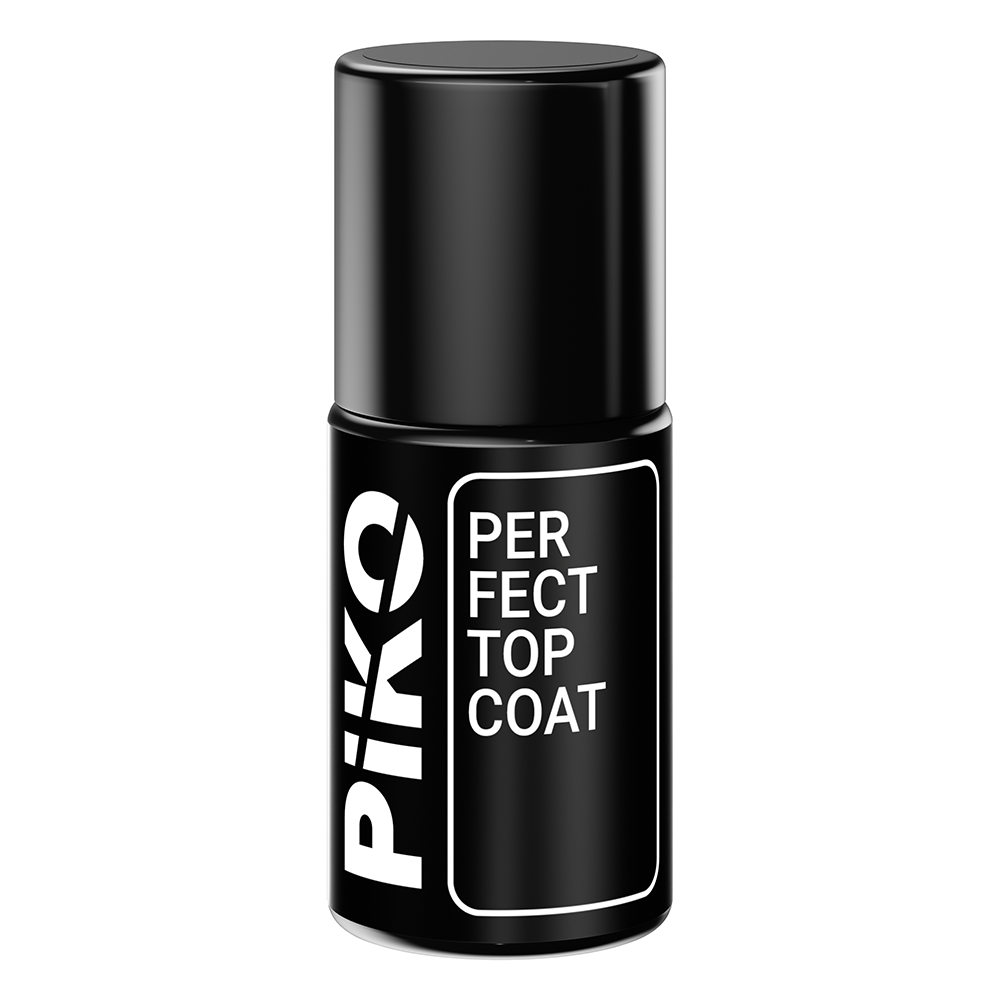 Perfect top coat Piko, fara degresare, 7 ml coat imagine noua 2022