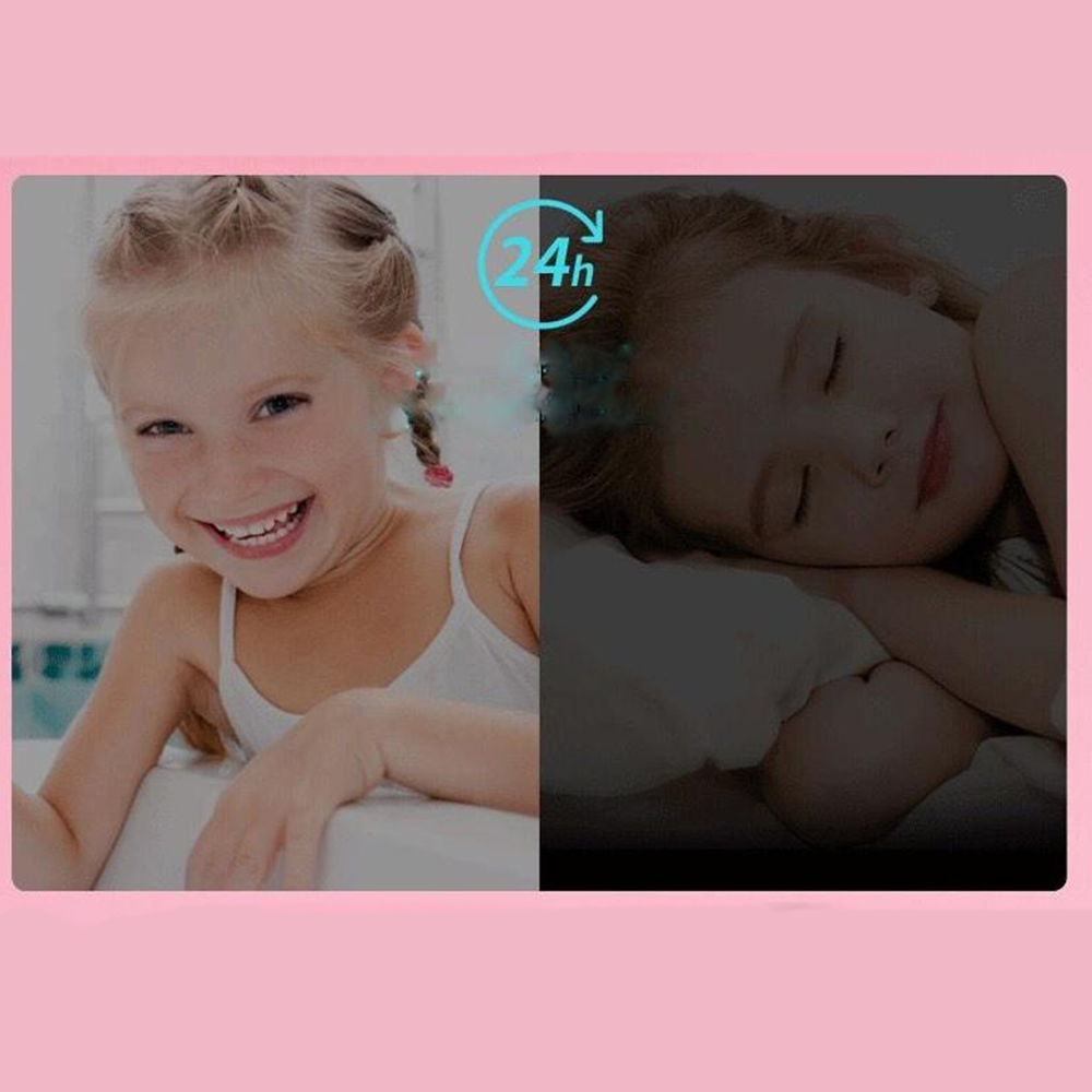 Periuta de dinti pentru copii, Lila Care, cu 5 capete, roz, [4],https:lilarossa.ro