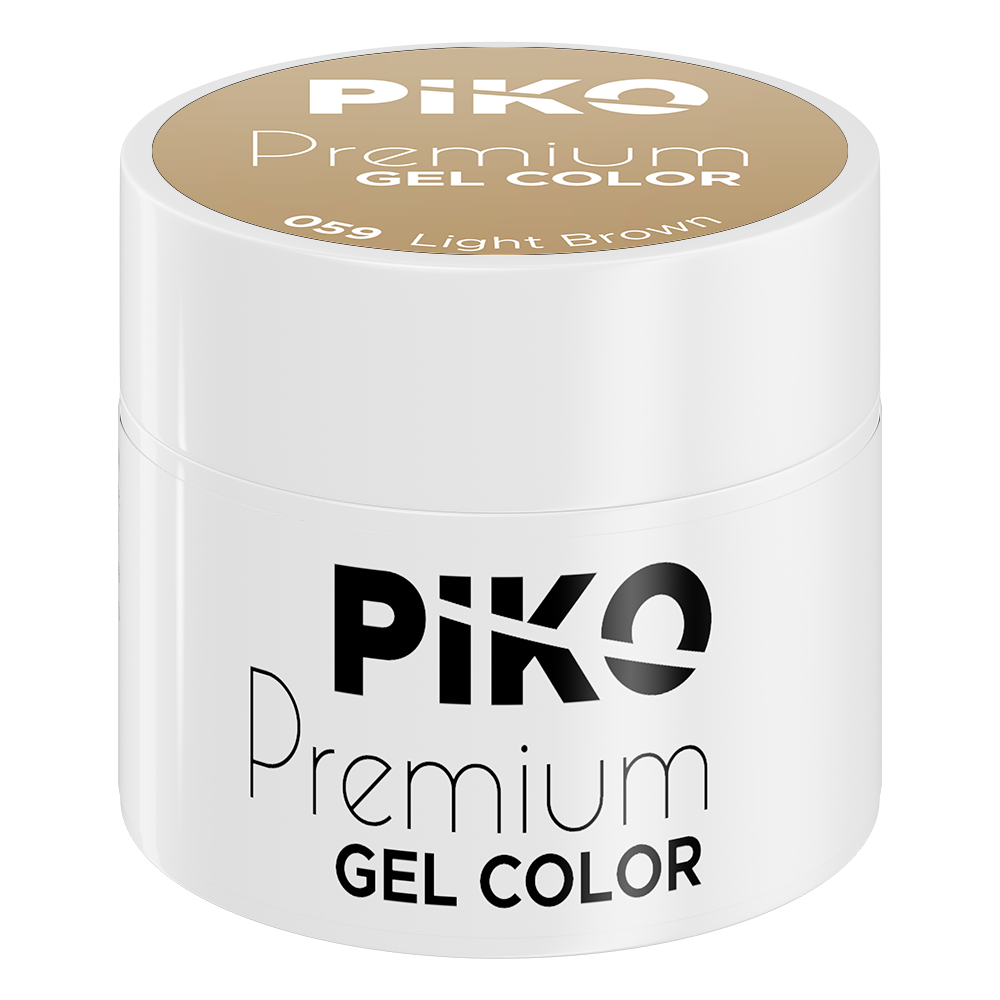 Gel color Piko, Premium, 5g, 059 Light Brown, [2],https:lilarossa.ro
