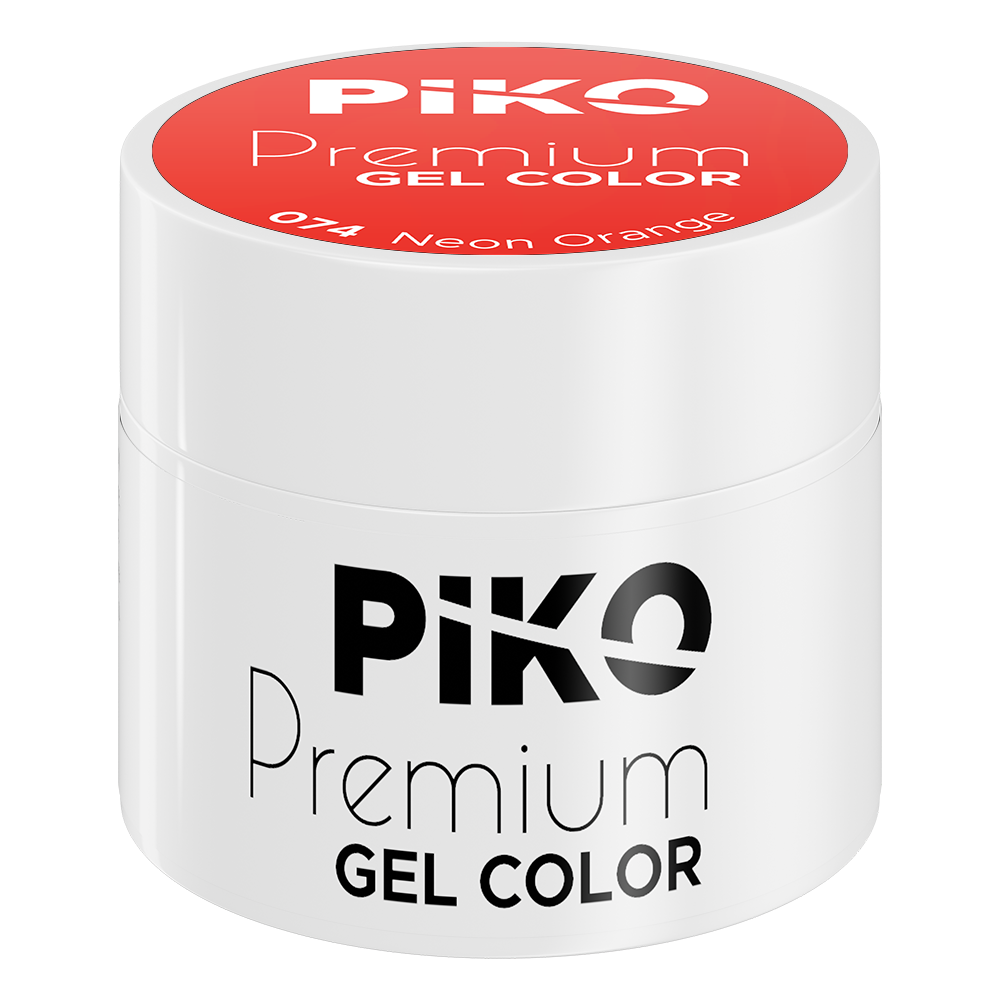 Gel color Piko, Premium, 5g, 074 Orange, [2],https:lilarossa.ro