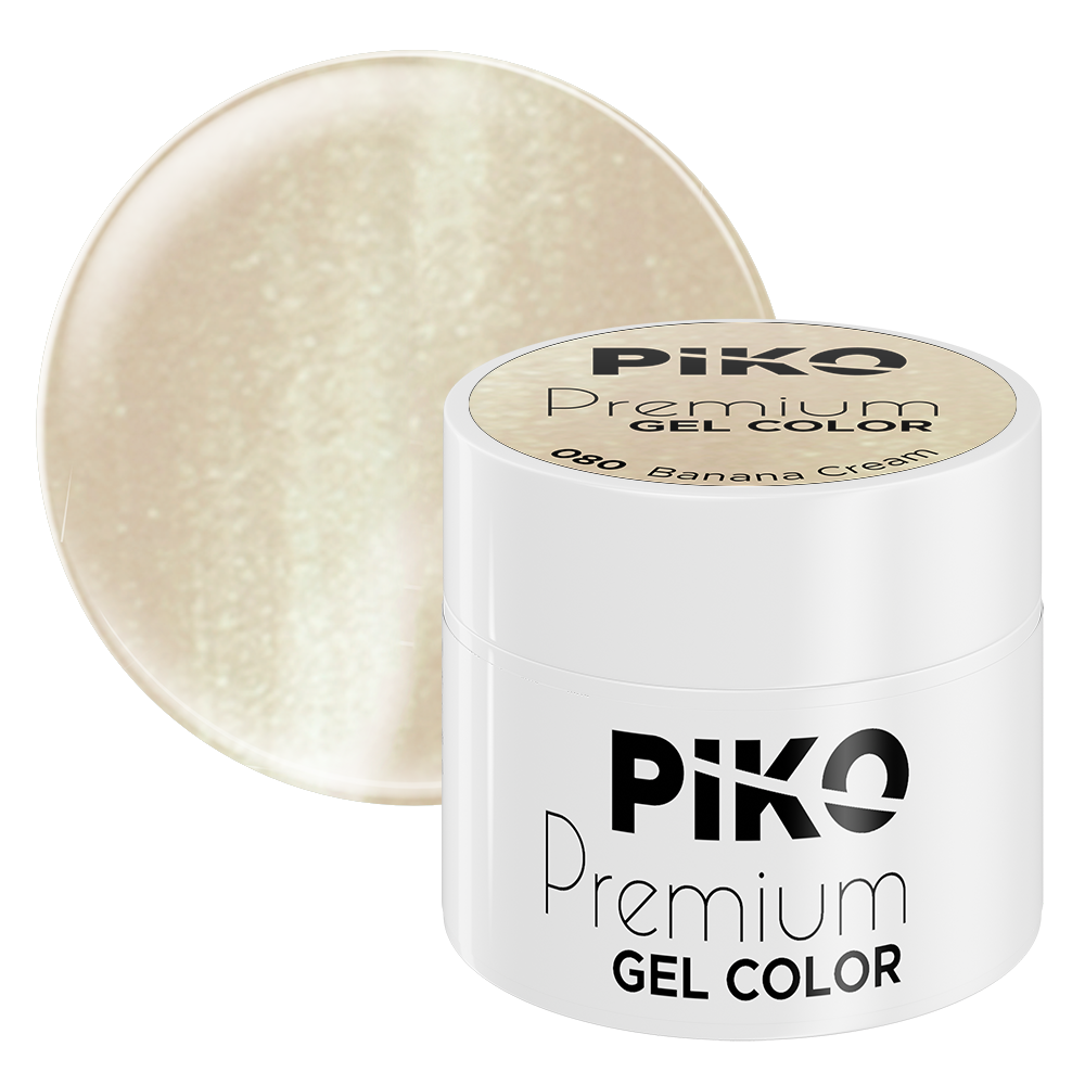 Gel color Piko, Premium, 5g, 080 Banana Cream